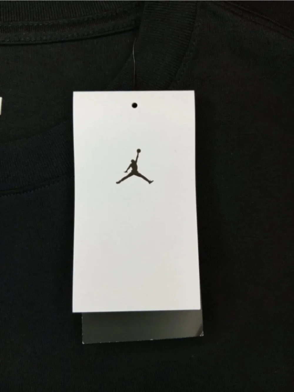 Nike Jordan Brooklyn Men's Black T-Shirt Size L Oversized Jumpman IF0778-010
